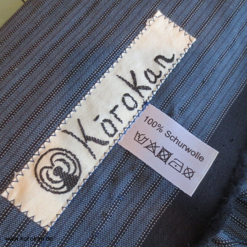 klassische Hakama  - Umanori Hosentyp - neu  - gestreifte Cool Wool