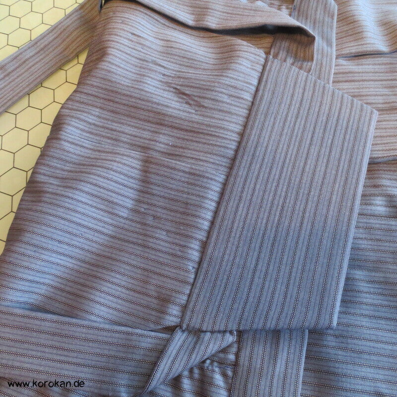 klassische Hakama  - Umanori Hosentyp - neu  - gestreifte Cool Wool