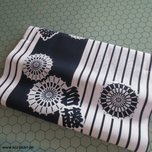 Bangasa und Kanji Yukata Kimono Baumwoll Stoff
