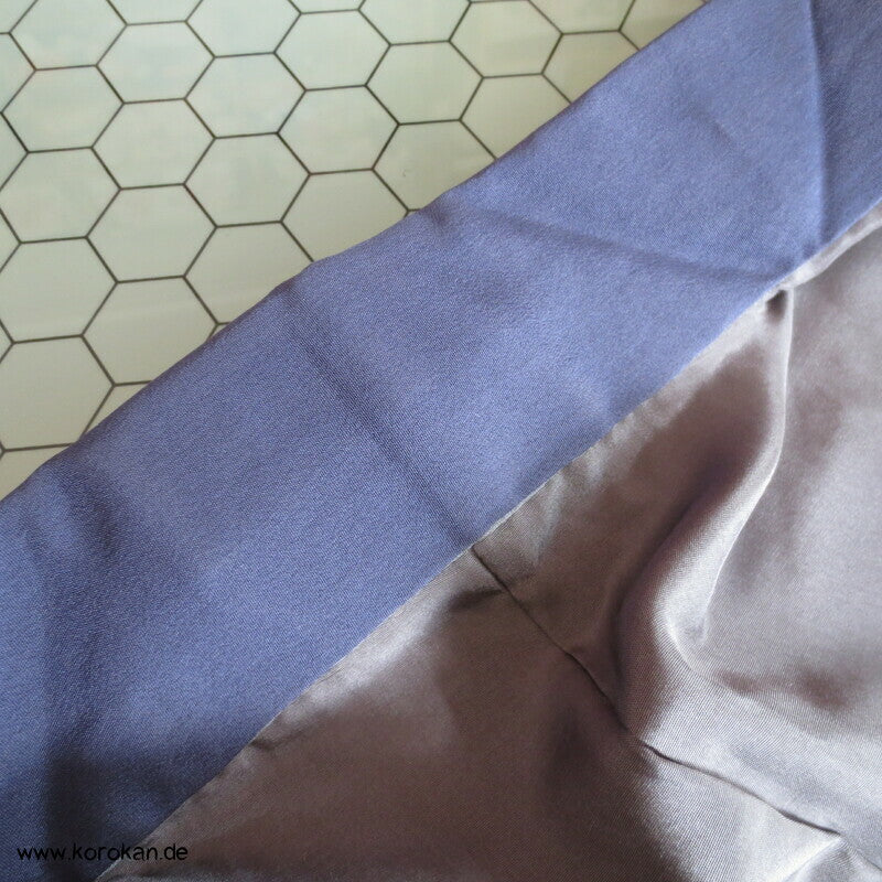Shibori Nebel, Fächer Juban Unterkimono, Seide