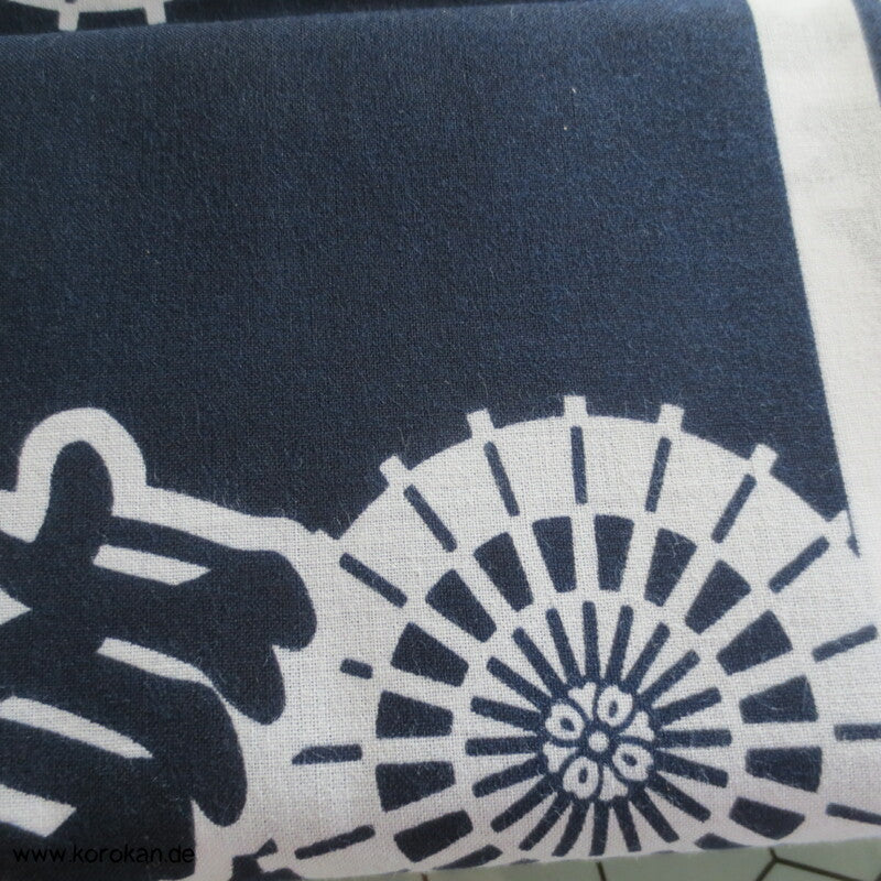 Bangasa und Kanji Yukata Kimono Baumwoll Stoff