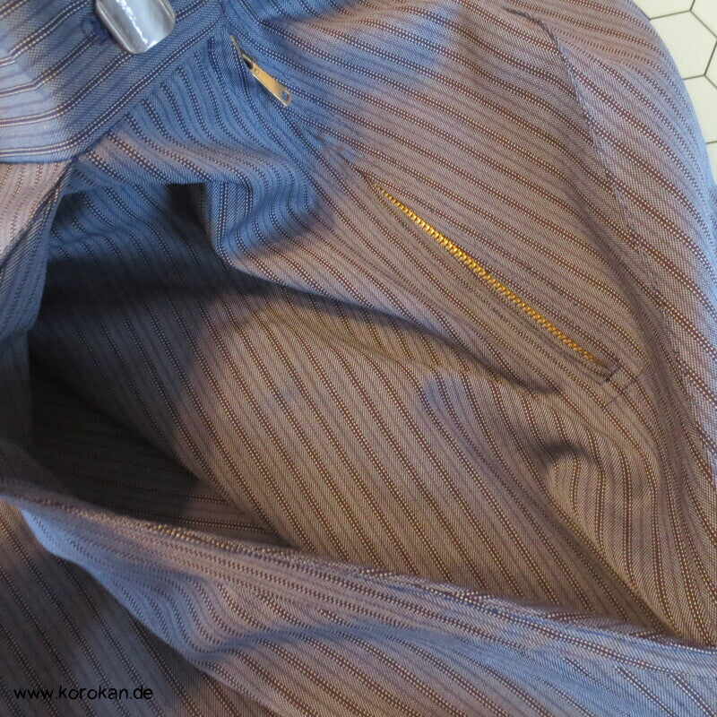 Hakama  - Hosenrock  - gestreifte Cool Wool Schurwolle