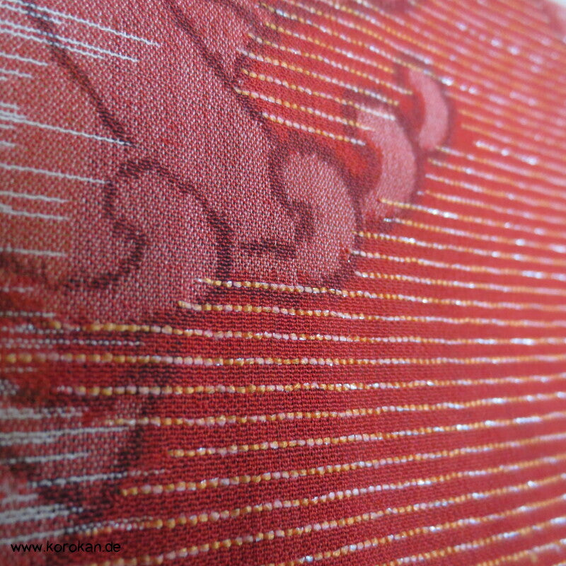 Chidori Ichimatsu Kasuri Hitoe Kimono