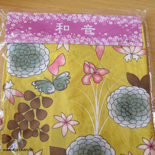 Kugel - Chrysanthemen Yukata, reine Baumwolle