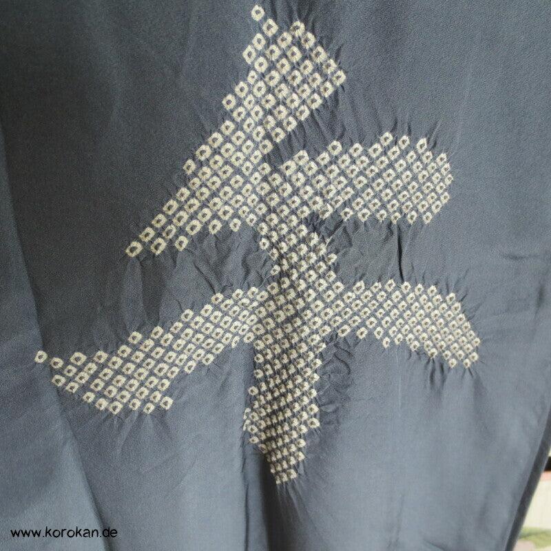 Shibori Kanji Juban Unterkimono, Seide