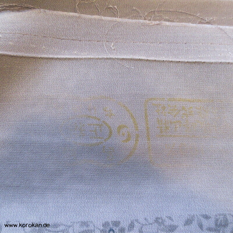 millefleur mauve Kimono Chirimen Crepe Seide