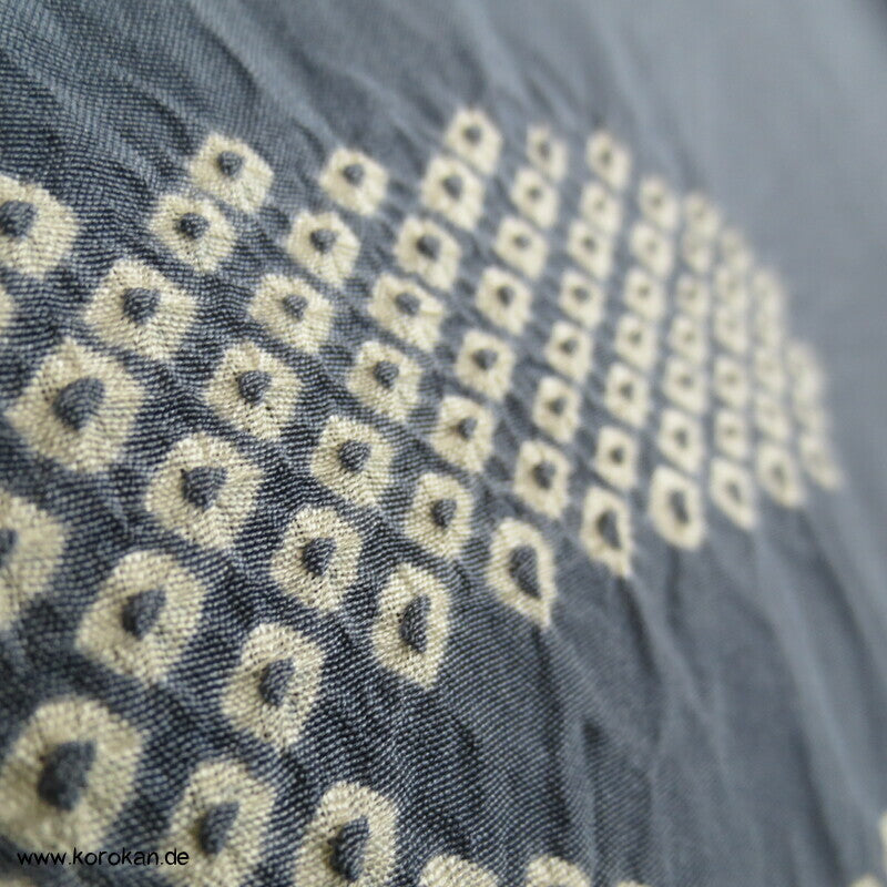 Shibori Kanji Juban Unterkimono, Seide