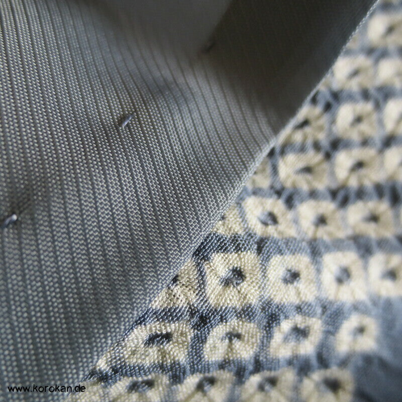 Shibori Kanji Juban Unterkimono, Seide
