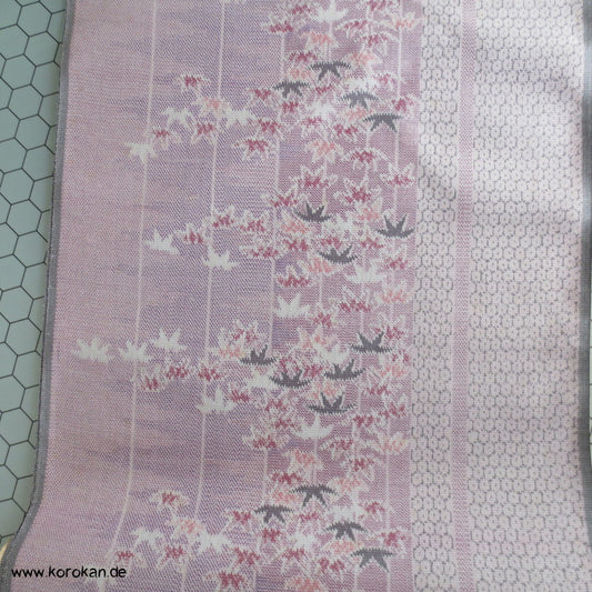 Bambus, Kikko Kasuri Tsumugi Kimono Seide