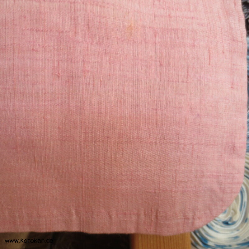 Tsumugi Seide Kasuri Tachibana Blüten in rosa