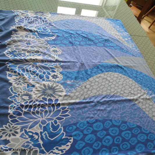 Wellenblüte Bordüre Viscose Jersey