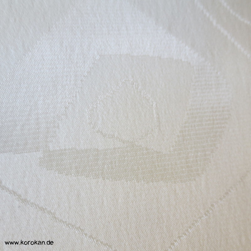 stilisierte Rose vor Bokashi Juban Kimono Futterstoff