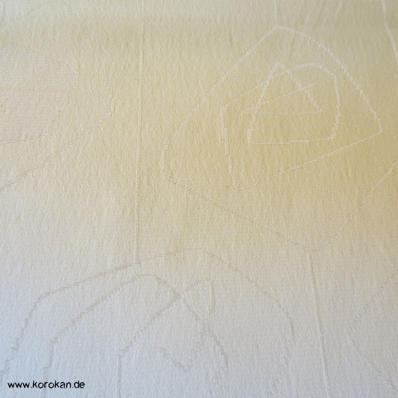 stilisierte Rose vor Bokashi Juban Kimono Futterstoff