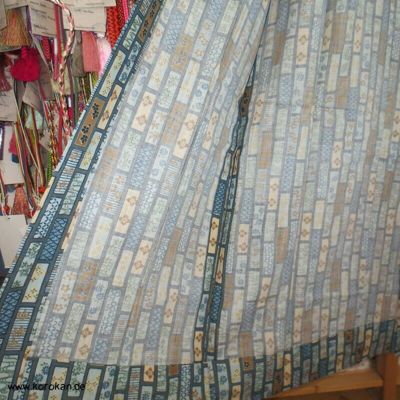 Kesa Muster Wollmuslin, Männer Juban Kimono
