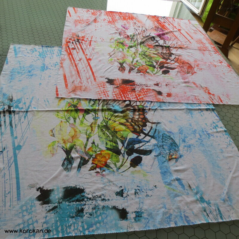 Schmetterling Viscose Jersey Panel