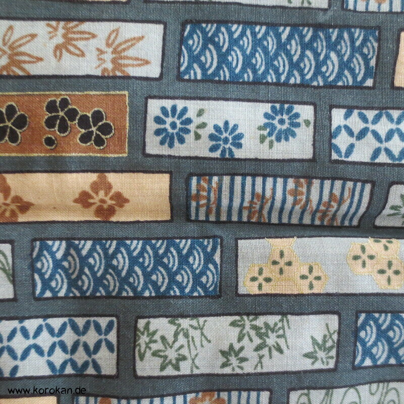 Kesa Muster Wollmuslin, Männer Juban Kimono