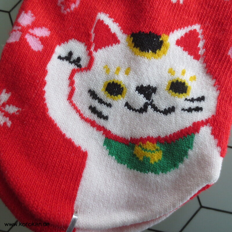 bunte Socken  Japanmotive