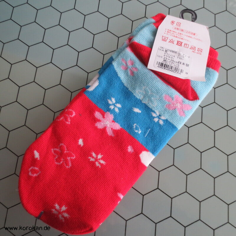 bunte Socken  Japanmotive