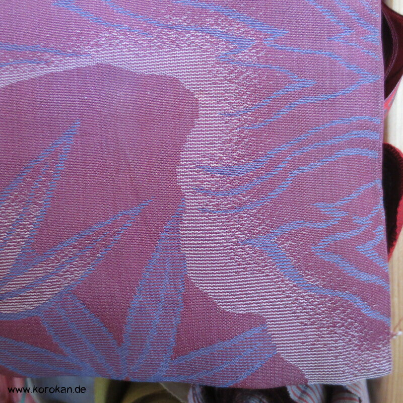 antiker Jacquard Seiden Michiyuki Kimono Mantel