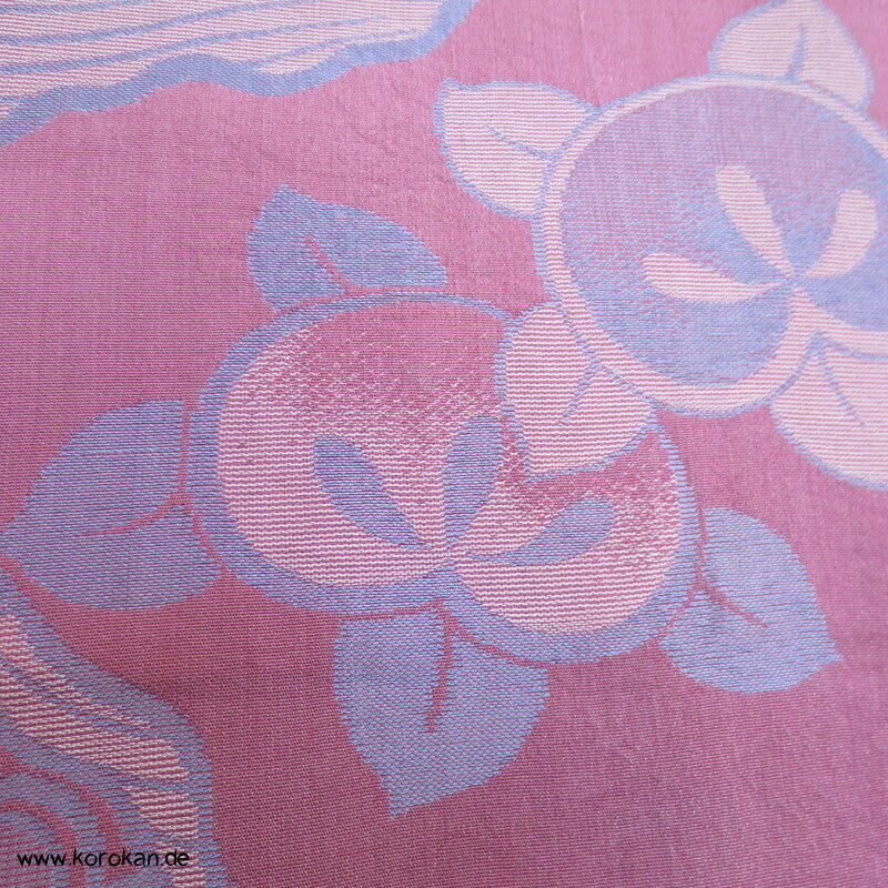 antiker Jacquard Seiden Michiyuki Kimono Mantel