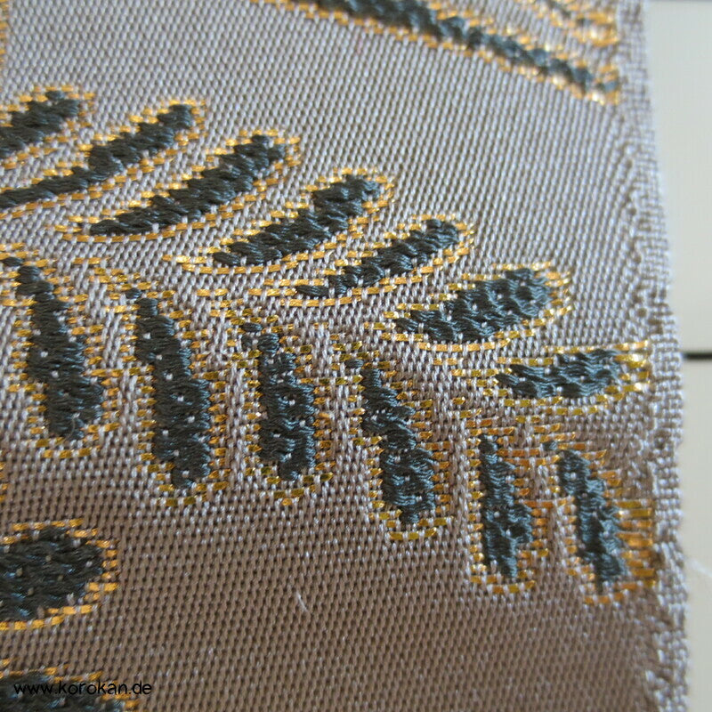 Schmetterlinge Seidenbrokat Musterpanel