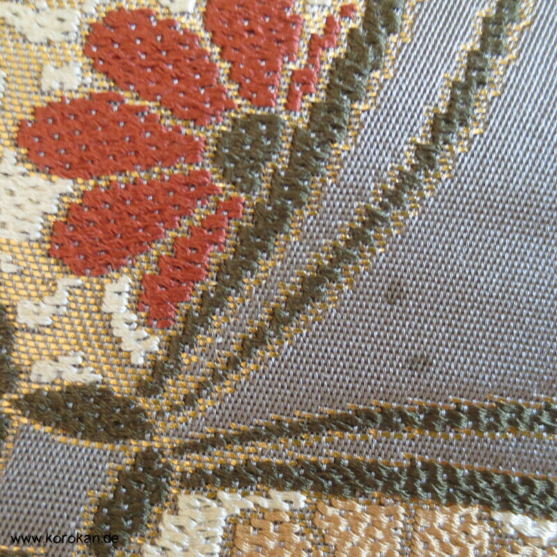 Schmetterlinge Seidenbrokat Musterpanel