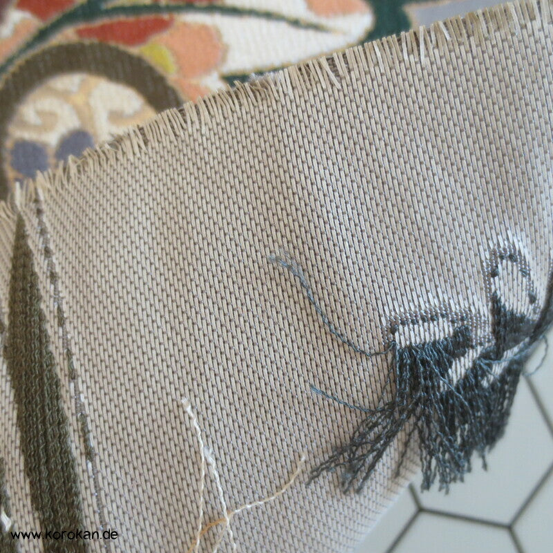 Schmetterlinge Seidenbrokat Musterpanel