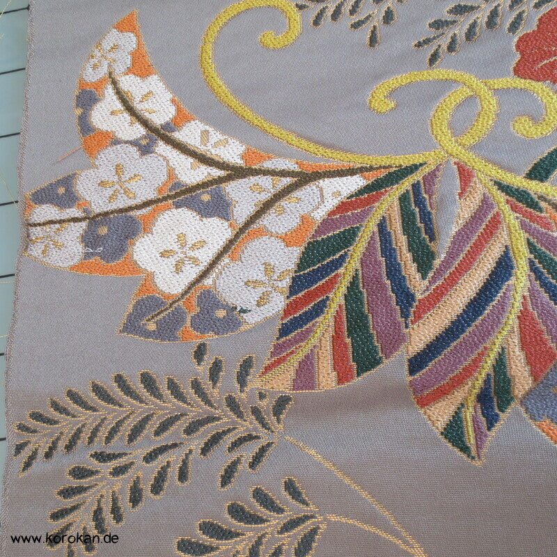 Schmetterlinge Seidenbrokat Musterpanel