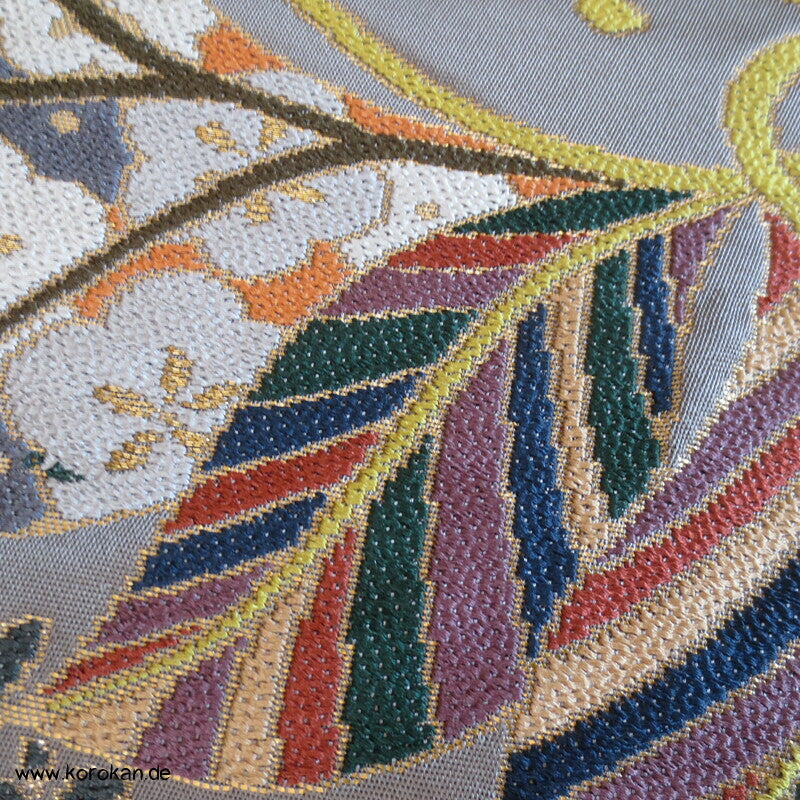 Schmetterlinge Seidenbrokat Musterpanel