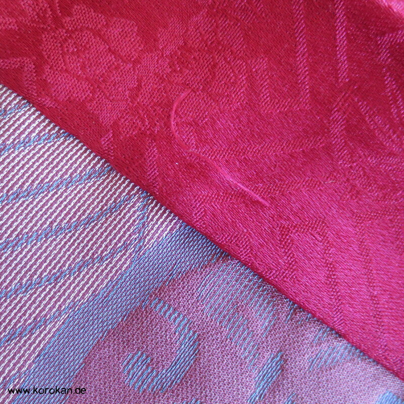 antiker Jacquard Seiden Michiyuki Kimono Mantel