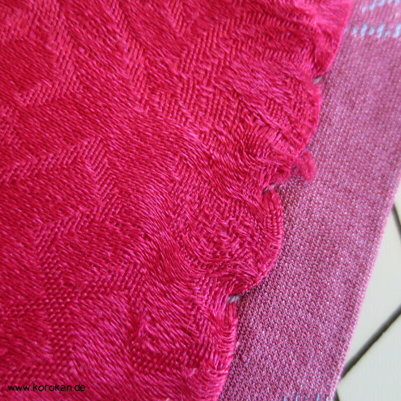 antiker Jacquard Seiden Michiyuki Kimono Mantel