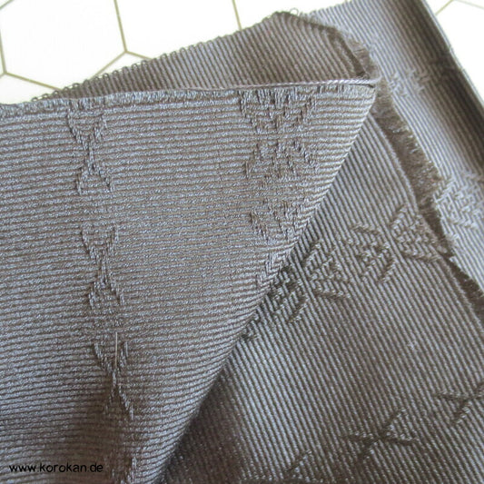 Datejime Kimono Bindeband - schwarz Hakata Rips