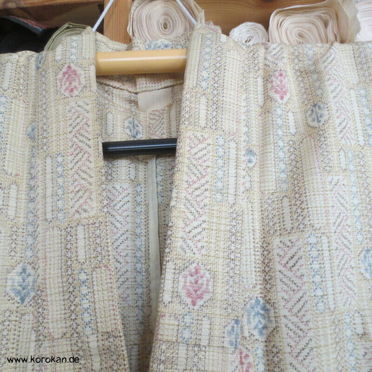 Seide/ Wolle Kasuri Hitoe Kimono