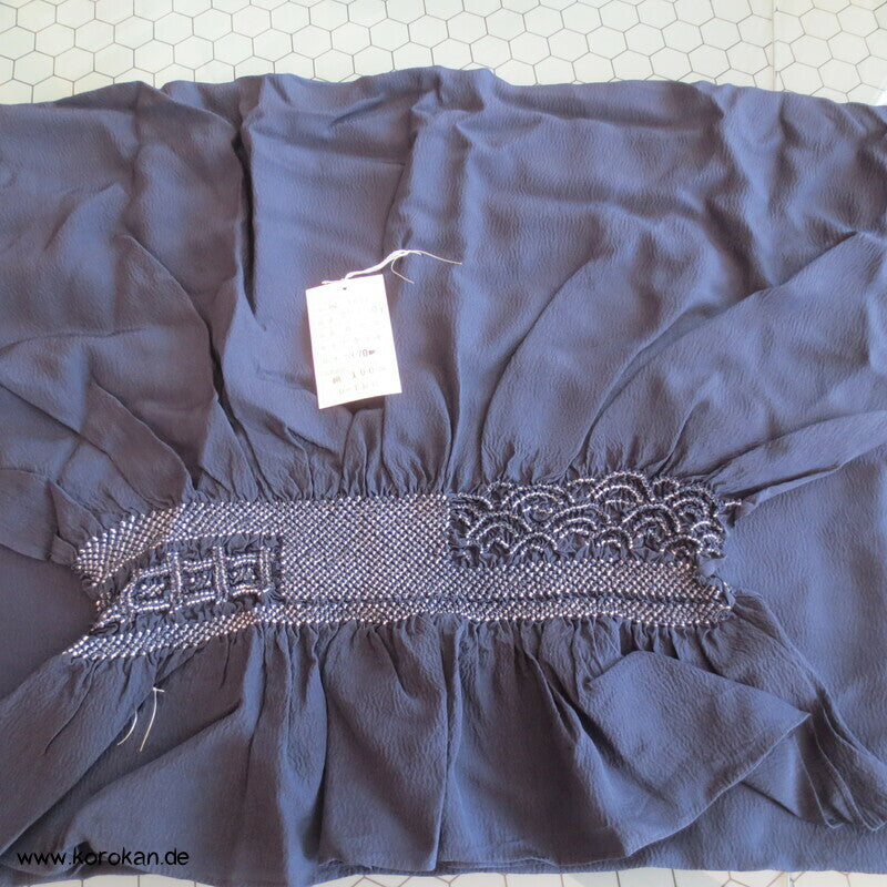 verschiedene Shibori Muster Heko Obi - Chirimen Crepe, neu