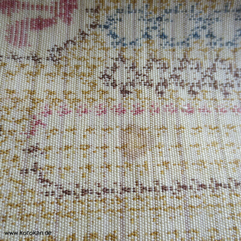 Seide/ Wolle Kasuri Hitoe Kimono