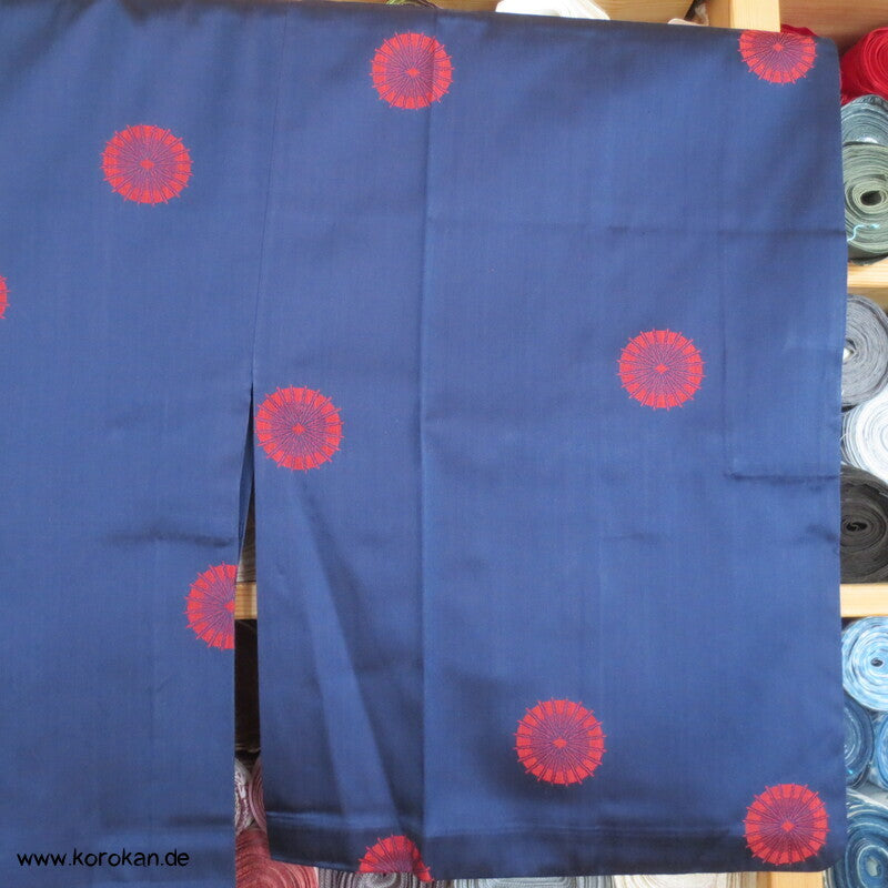 Seiden Satin gewebte Bangasa Papierschirme Michiyuki Jacke