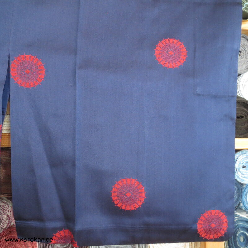 Seiden Satin gewebte Bangasa Papierschirme Michiyuki Jacke
