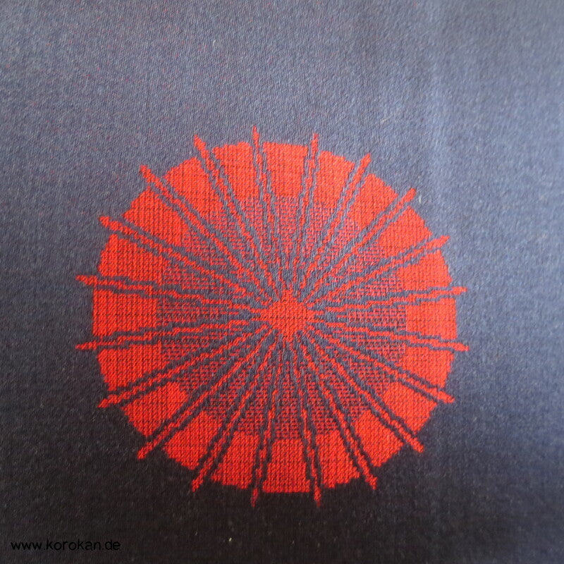 Seiden Satin gewebte Bangasa Papierschirme Michiyuki Jacke