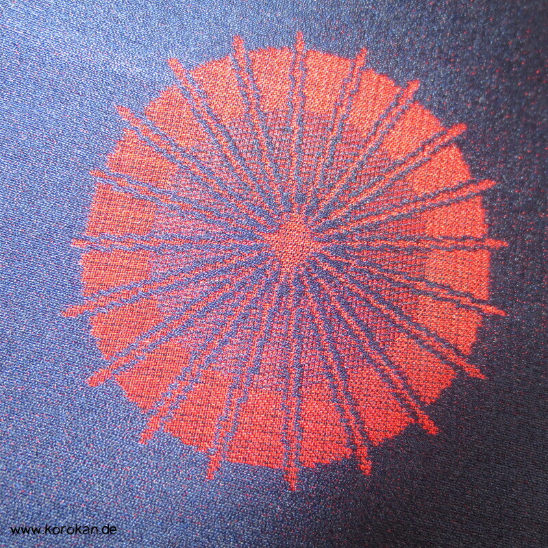 Seiden Satin gewebte Bangasa Papierschirme Michiyuki Jacke