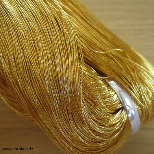 echtes Goldgarn, gelbgold aus japanischer Obi Werkstatt
