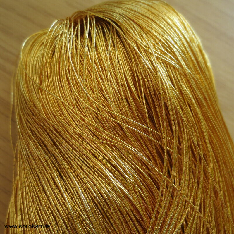 echtes Goldgarn, gelbgold aus japanischer Obi Werkstatt