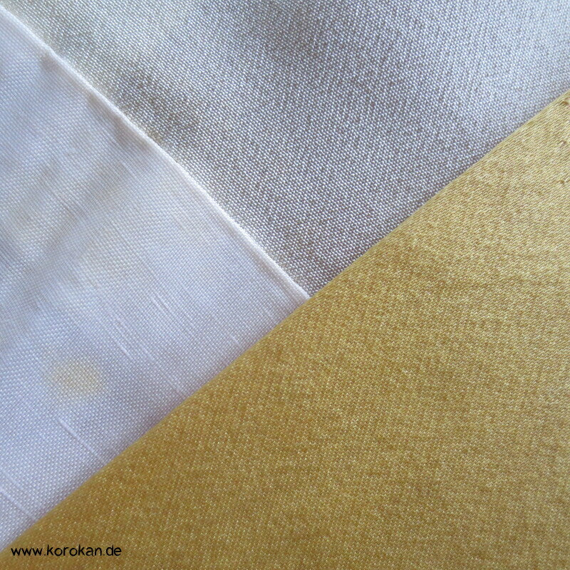 Seidendamast Furisode Kimono lila bunt