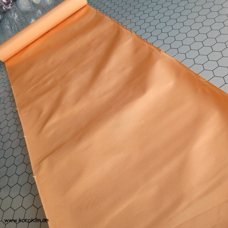 uni blass sonnengelb Obi Futter Seiden Rips, fest und steif