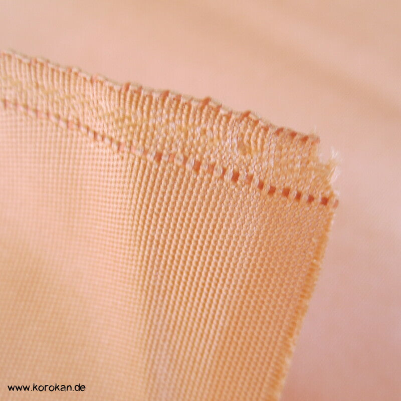 uni blush Obi Futter Seiden Rips, fest und steif