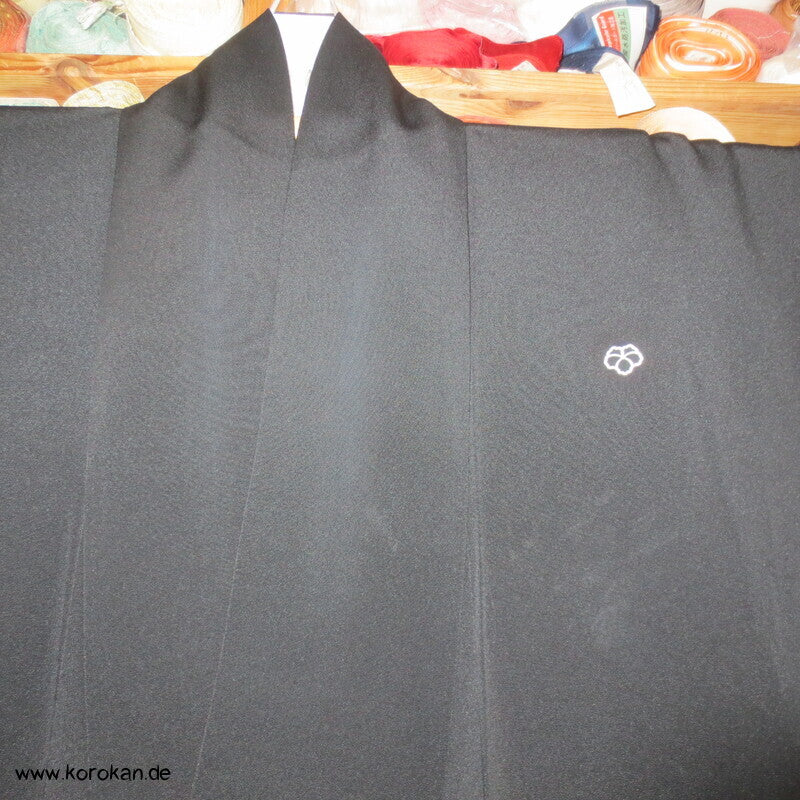 japanische Tomesode Seidencrepe Kimono Tsunami