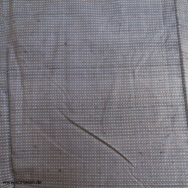 hellbrauner Kasuri Seide Komon Kimono