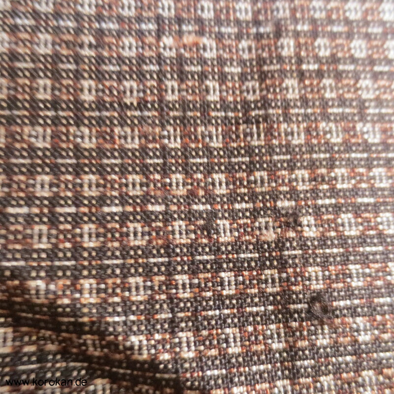 hellbrauner Kasuri Seide Komon Kimono