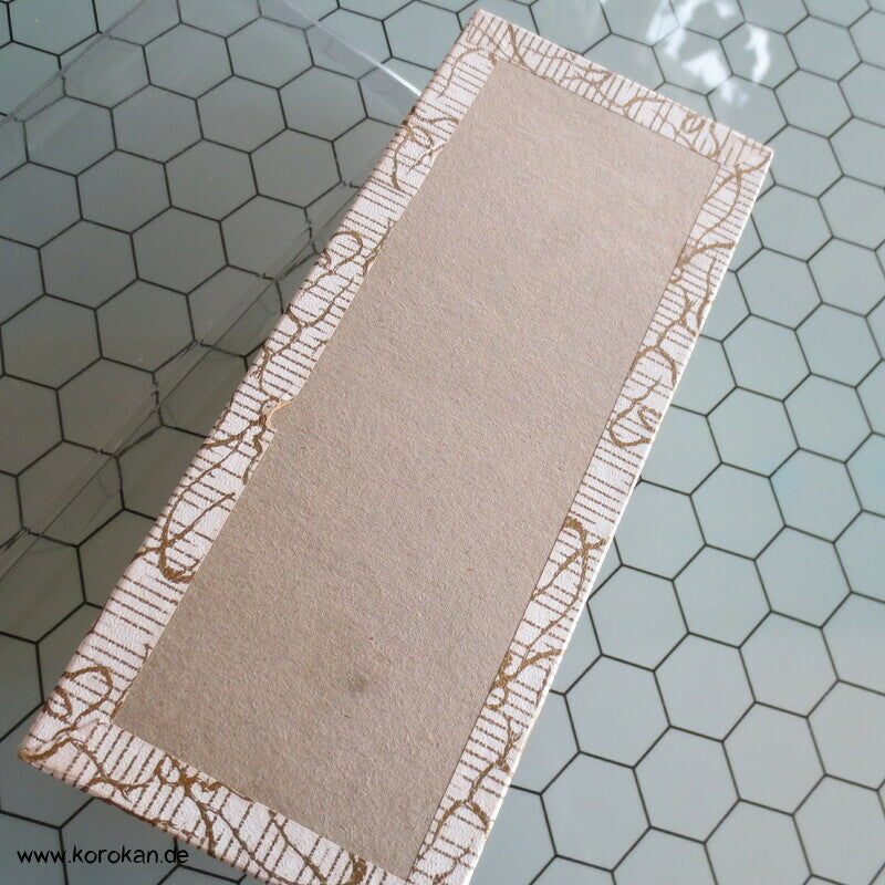 dunkelblaue Seide Männer Haori Himo - mit Box