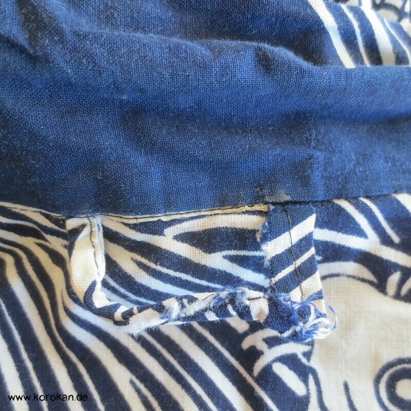 Yukata Baumwoll Kimono mit Koi Mustern