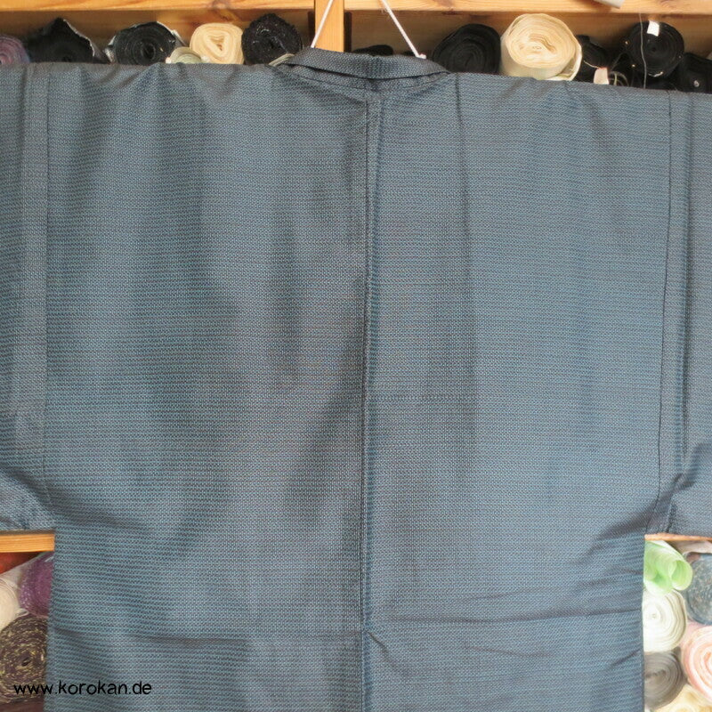 Kikko Oshima Tsumugi Seiden Haori Jacke